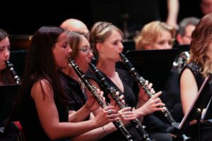 Orchestre d'Harmonie d'AIx les Bains, clarinettes