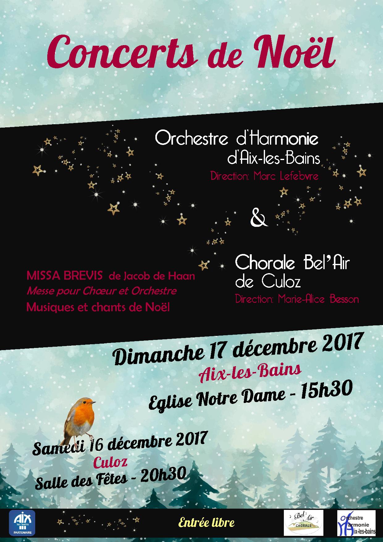 Concert de Noël 2107