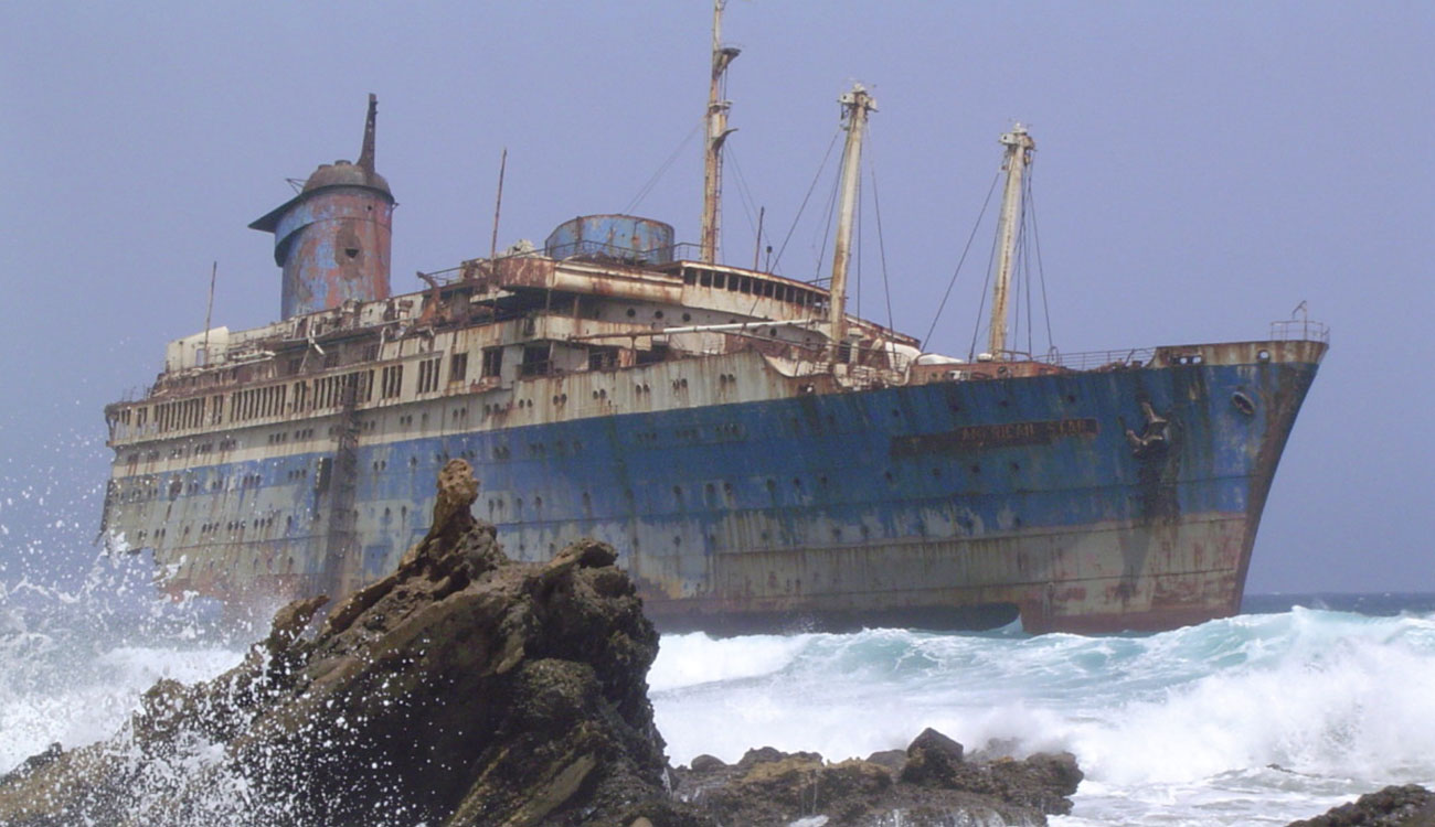 The ghost ship de